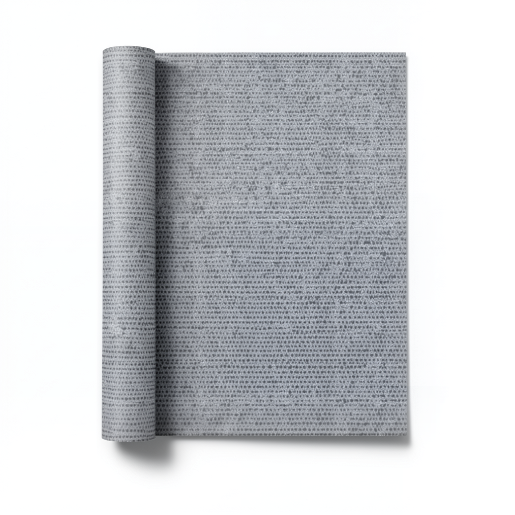 Wallpaper Plain Design 15.6m × 106cm Gray Color