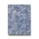 Classic Wall Covering Vinyl Sheath 15.6m x 106cm Gray Navy Blue