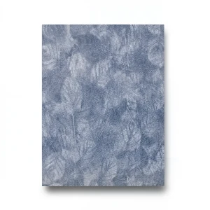 Classic Wall Covering Vinyl Sheath 15.6m x 106cm Gray Navy Blue