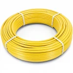 أنابيب HDPE الراجحي  PE 100 ضغط 10 بار قطر خارجي 40 مم سمك 3.7 مم لون أصفر 