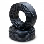 أنابيب HDPE الراجحي  PE 80 ضغط 8 بار قطر خارجي 40 مم سمك 3.7 مم لون اسود