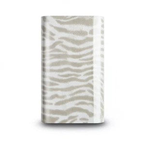 Classic Wallpaper Vinyl Sheath 15.6m x 106cm White and Brown