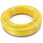 أنابيب HDPE الراجحي  PE 80 ضغط 8 بار قطر خارجي 40 مم سمك 3.7 مم لون أصفر 