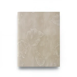 ورق جدران تصميم كلاسيك 15.6 م×106 سم بني رملي