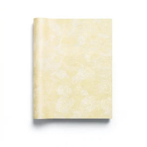 Classic Wall Covering Vinyl Sheath 15.6m x 106cm Yellow on Beige