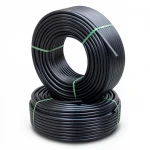 أنابيب HDPE الراجحي  PE 100 ضغط 10 بار قطر خارجي 32 مم سمك 3 مم لون اسود