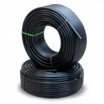 أنابيب HDPE الراجحي  PE 100 ضغط 10 بار قطر خارجي 50 مم سمك 4.6 مم لون اسود