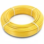 أنابيب HDPE الراجحي  PE 100 ضغط 10 بار قطر خارجي 50 مم سمك 4.6 مم لون أصفر 