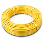 أنابيب HDPE الراجحي  PE 100 ضغط 10 بار قطر خارجي 40 مم سمك 3.7 مم لون أصفر 