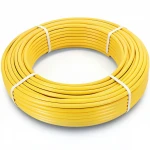 أنابيب HDPE الراجحي  PE 80 ضغط 8 بار قطر خارجي 40 مم سمك 3.7 مم لون أصفر 