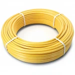 أنابيب HDPE الراجحي  PE 100 ضغط 10 بار قطر خارجي 50 مم سمك 4.6 مم لون أصفر 