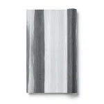 Classic Wall Decoration Vinyl Sheath 15.6m x 106cm Light & Dark Gray