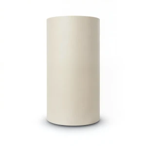 Plain Vinyl Wallpaper 15.6m x 100cm Beige Color