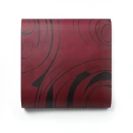 Wall Covering Classic Design 10m×53cm Ruby Red and Black