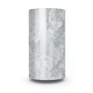 Classic Wall Covering Vinyl Sheath 15.6m x 106cm Soft Gray & White