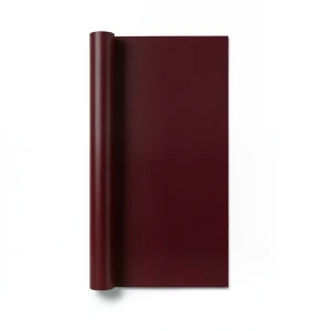 Plain Vinyl Wallpaper 15.6m x 100cm Dark Red