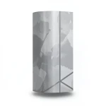 Classic Wall Decoration Vinyl Sheath 15.6m x 106cm Light Gray on Dark Gray
