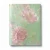 Italian Wall Decoration, Size 10m x 0.73m, Green with Pink, Model 24109