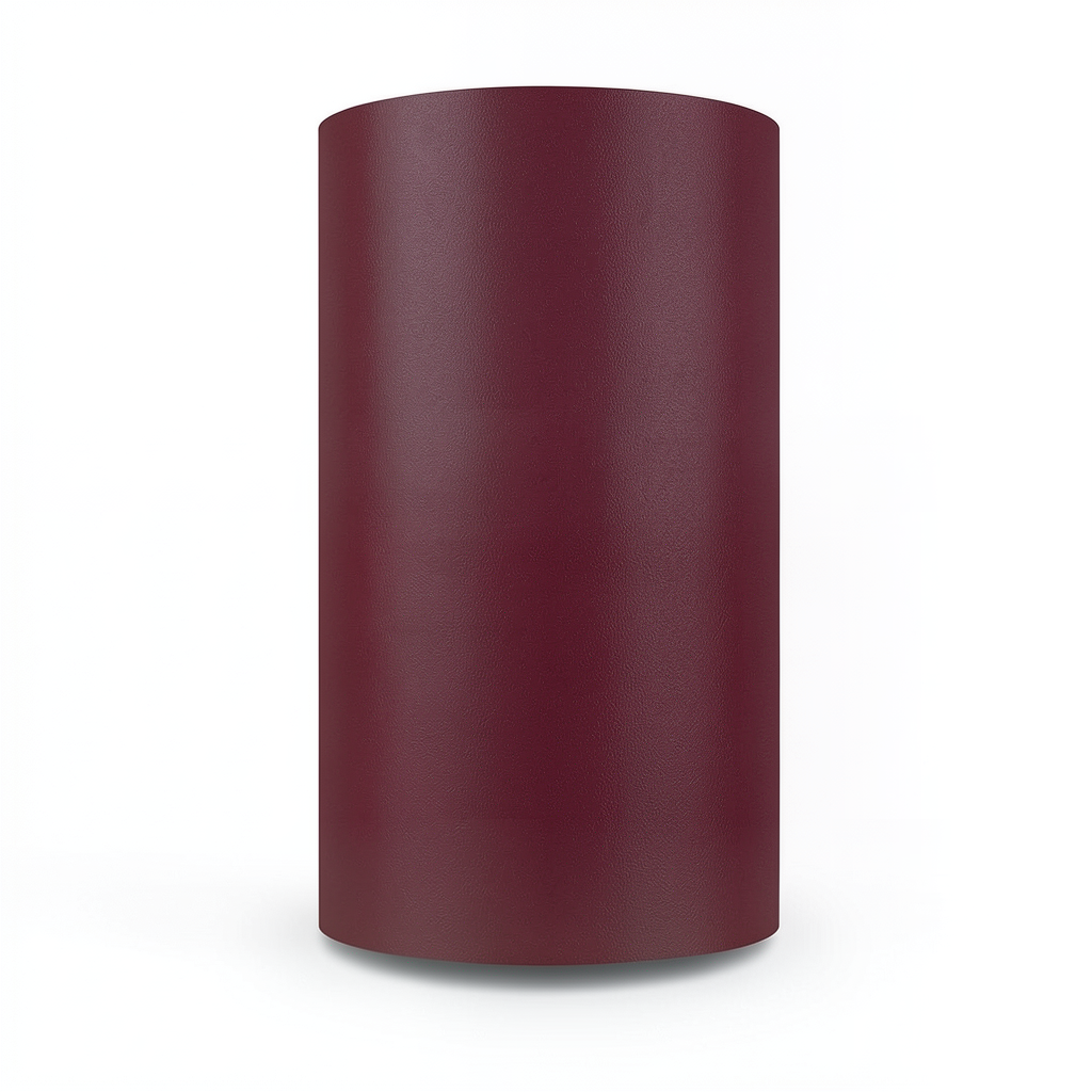 Plain Vinyl Wallpaper 15.6m x 100cm Dark Red