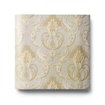 Italian Wallpaper 10m×1.06m Beige Color, Model 82001