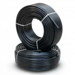 أنابيب HDPE الراجحي PE 100 ضغط 6 بار قطر خارجي 125 مم سمك 4.8 مم لون اسود