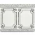 Youth and children wall decoration, off white with black color, length 10 m, width 0.53 m, model GK8900 