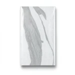 Classic Wallpaper Vinyl Sheath 15.6m x 106cm Faint Gray & White