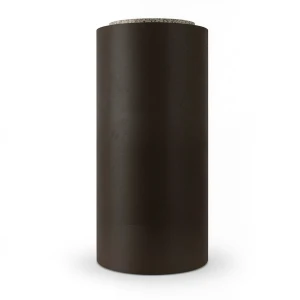 Plain Wallpaper Dark Brown 15.6 m x 100 cm Roll
