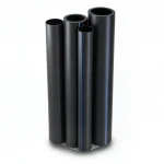 أنابيب HDPE الراجحى PE 80 ضغط 8 بار قطر خارجي 400 مم سمك 36.4 مم لون اسود