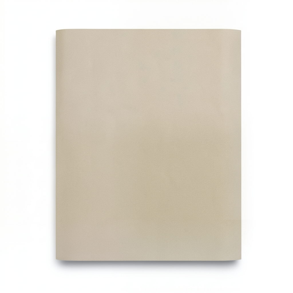Plain Vinyl Wallpaper 15.6m×100cm Beige Color