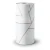 Classic Wallpaper Vinyl Sheath 15.6m x 106cm White and Brown - Image 1