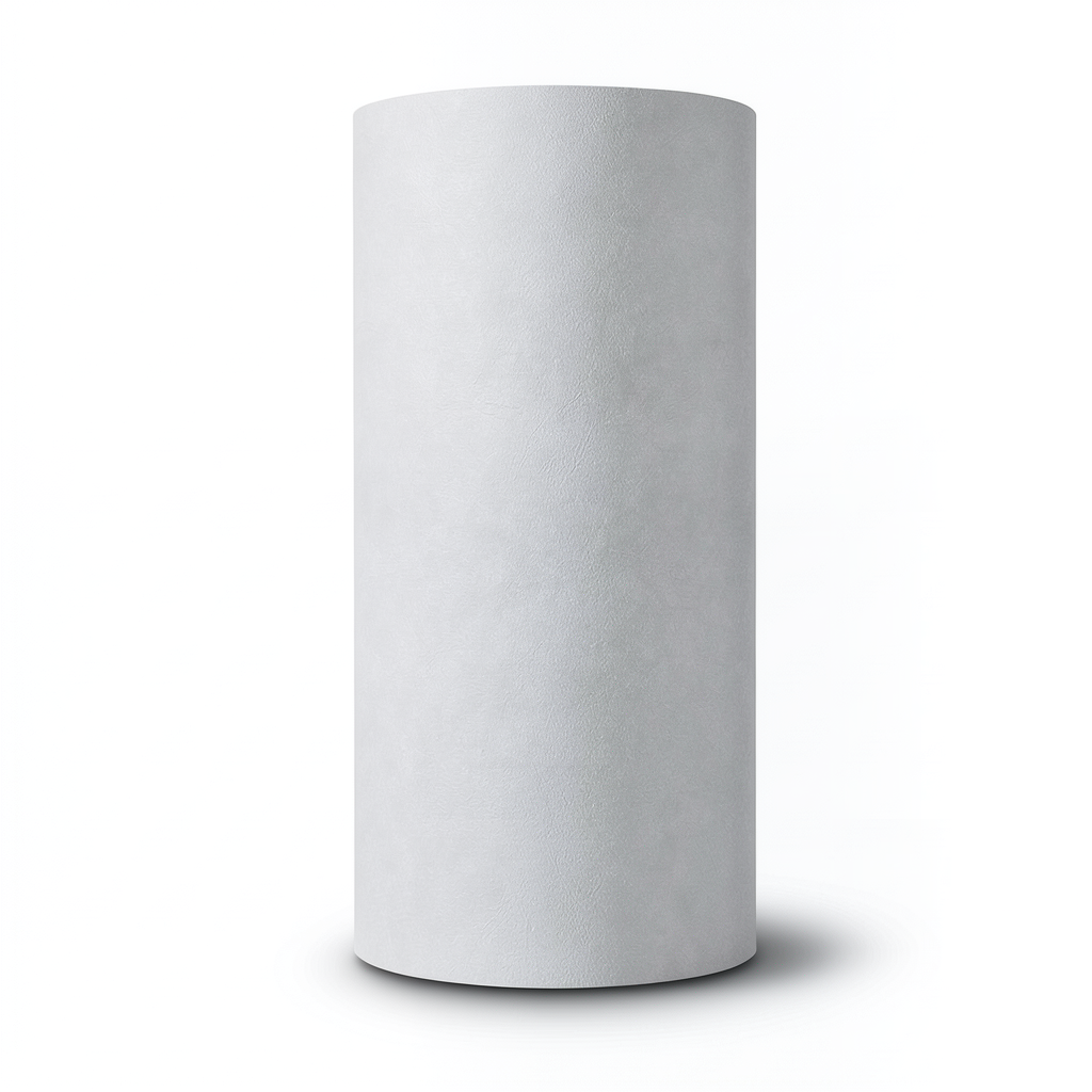 Wallpaper Plain Design 15.6m x 106cm Light Gray