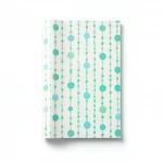 American wallpaper for youth and children, size 10 m x 0.53 m, off white with blue and green color, model GK8903  