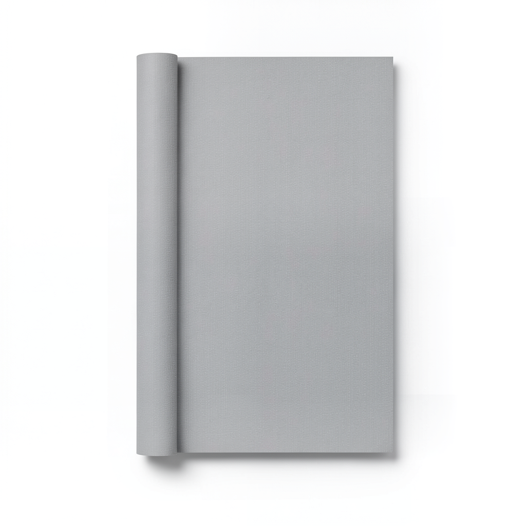 Wallpaper Plain Design 15.6m × 106cm Gray Color