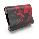 Classic Wallpaper Vinyl Sheath 10m x 53cm Red and Black
