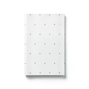 Classic Wall Decoration Vinyl Sheath 10m x 53cm Brown on White