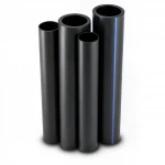 Al-Rajhi HDPE Pipes PE 100 Nominal Pressure 6 Bar Outer Diameter 450 mm Thickness 17.2 mm Color Black
