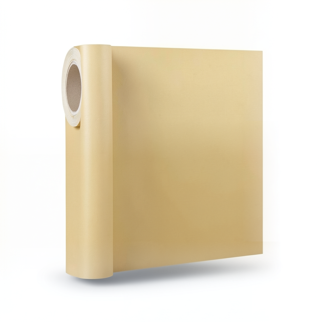 Wallpaper Plain Design 15.6m × 106cm Golden Beige
