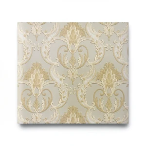 Italian Wallpaper 10m×1.06m Beige Color, Model 82001