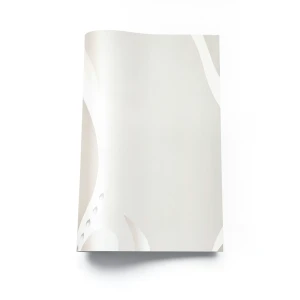 Classic Wall Decoration Vinyl Sheath 10m x 53cm Pale Brown Snowy White