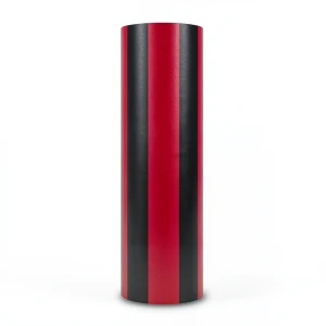 Classic Wallpaper Vinyl Sheath 10m x 53cm Red with Black