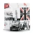 Vinyl Wallpaper Youthful Design 15.6m×106cm White Black Red - Image 1