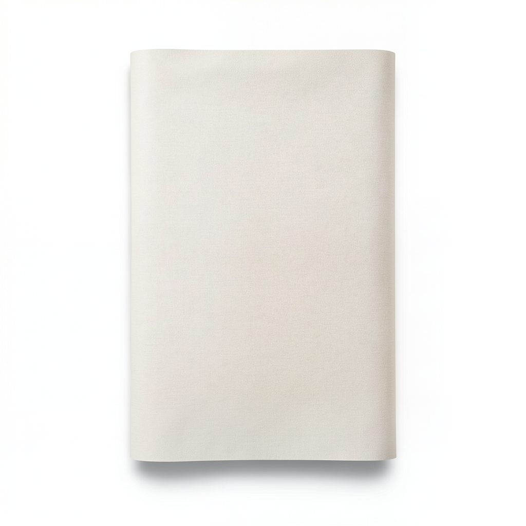 Plain Wallpaper Light Beige, Size 15.6m×106cm Roll