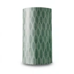 Classic Wallpaper Vinyl Sheath 15.6m x 106cm Light with Dark Green
