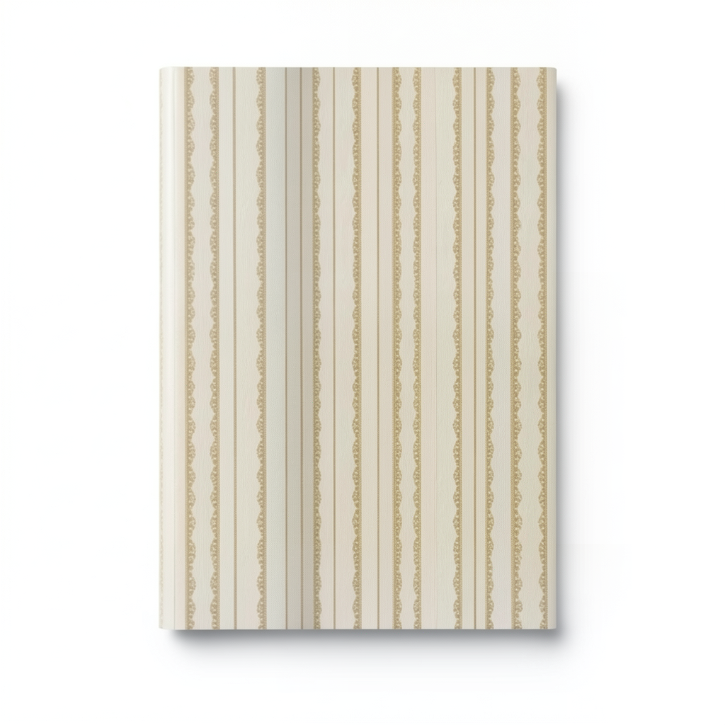 Classic Wallpaper Vinyl Sheath 15.6m x 106cm Beige