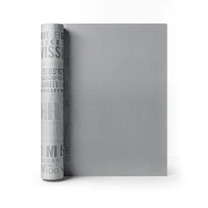 ورق جدران فينيل تصميم شبابي 15.6 م×106 سم رمادي
