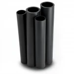 Al-Rajhi HDPE Pipes PE 80 Pressure 5 Bar Outer Diameter 250 mm Thickness 9.6 mm Color Black