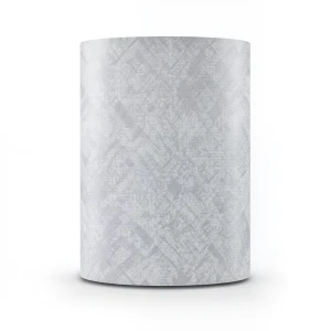 Patterned Wallpaper 15.6m×106cm Gray Color