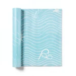 Vinyl Wallpaper Youthful Design 10m×53cm Cyan