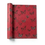 Youthful Wall Covering 15.6m x 106cm Red with Brown and Gray